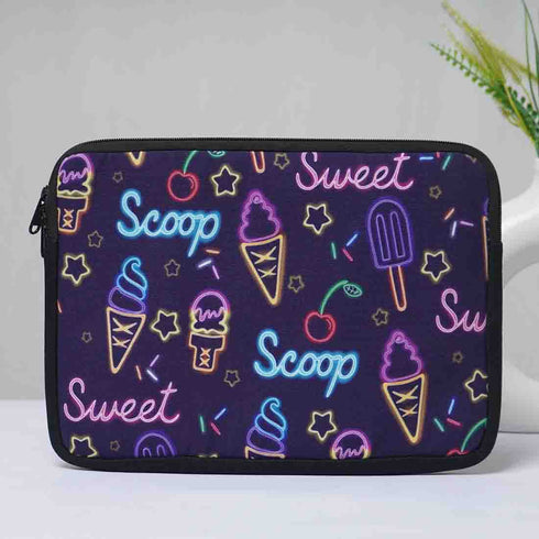 Scoop Printed Laptop Sleeve/Cover 11 inch